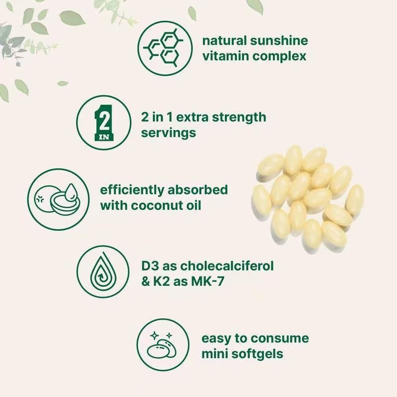 VYE Vitamin D3 + K2 - The Glow Vitamin for Melanin-Rich Skin