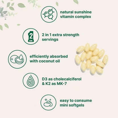 VYE Vitamin D3 + K2 - The Glow Vitamin for Melanin-Rich Skin